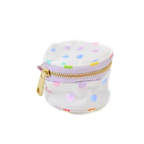 3" Tiny Hearts Mini Button Bag