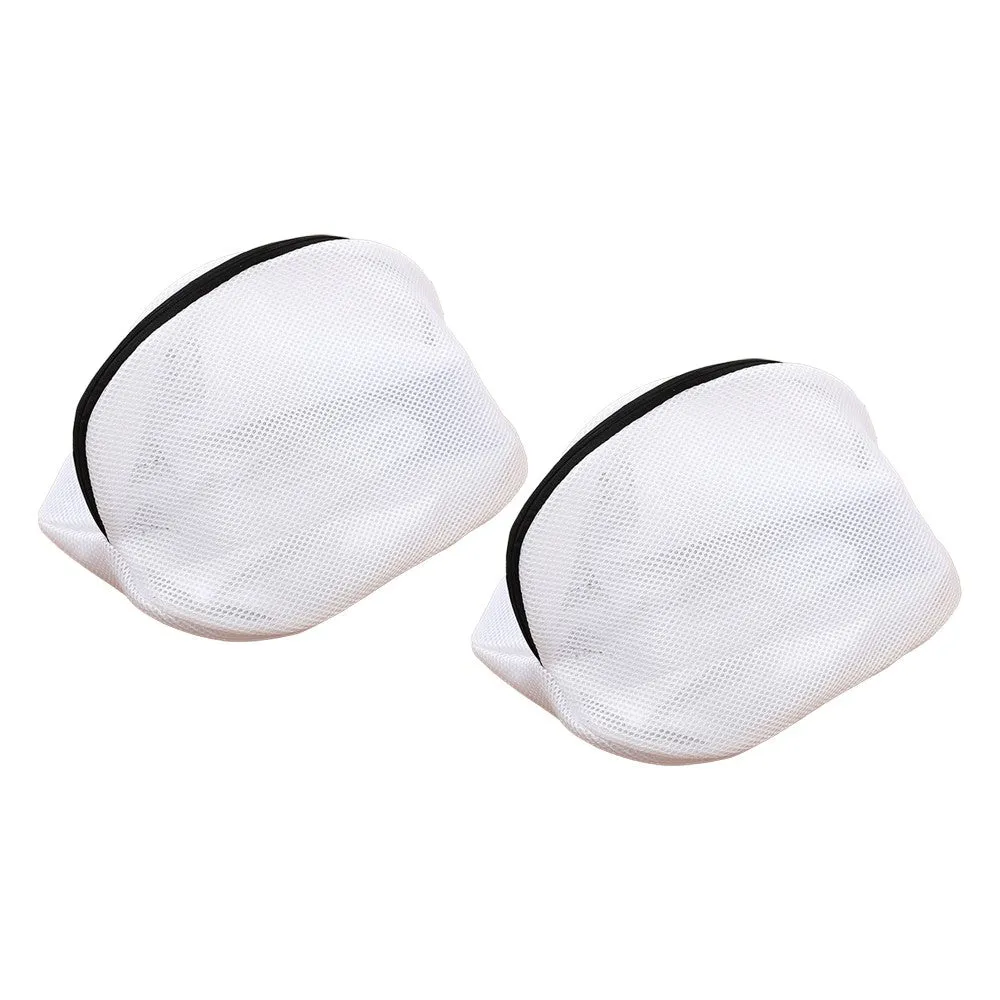 4pcs Laundry Bag with Zipper Mesh Washing Machine Net Shoe Bags Home Sneakers Shoes