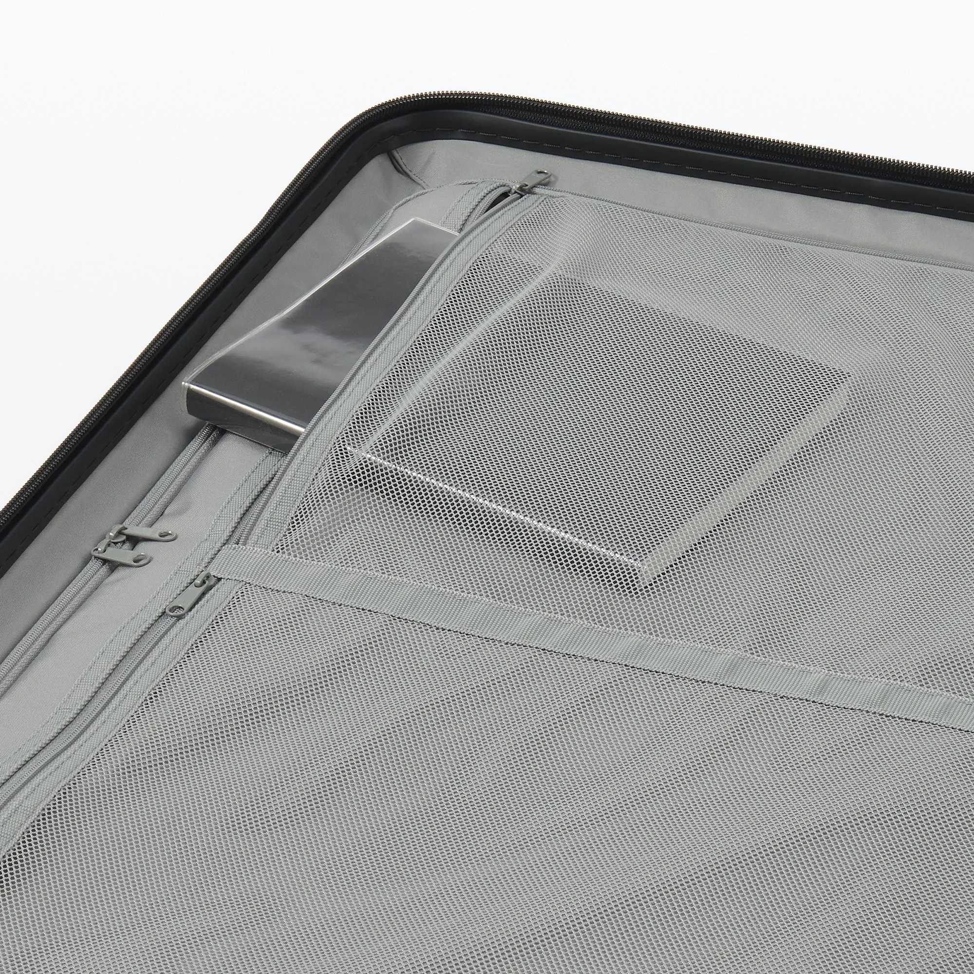 Adjustable Handle Hard Shell Suitcase 75L - Clear | Check-In