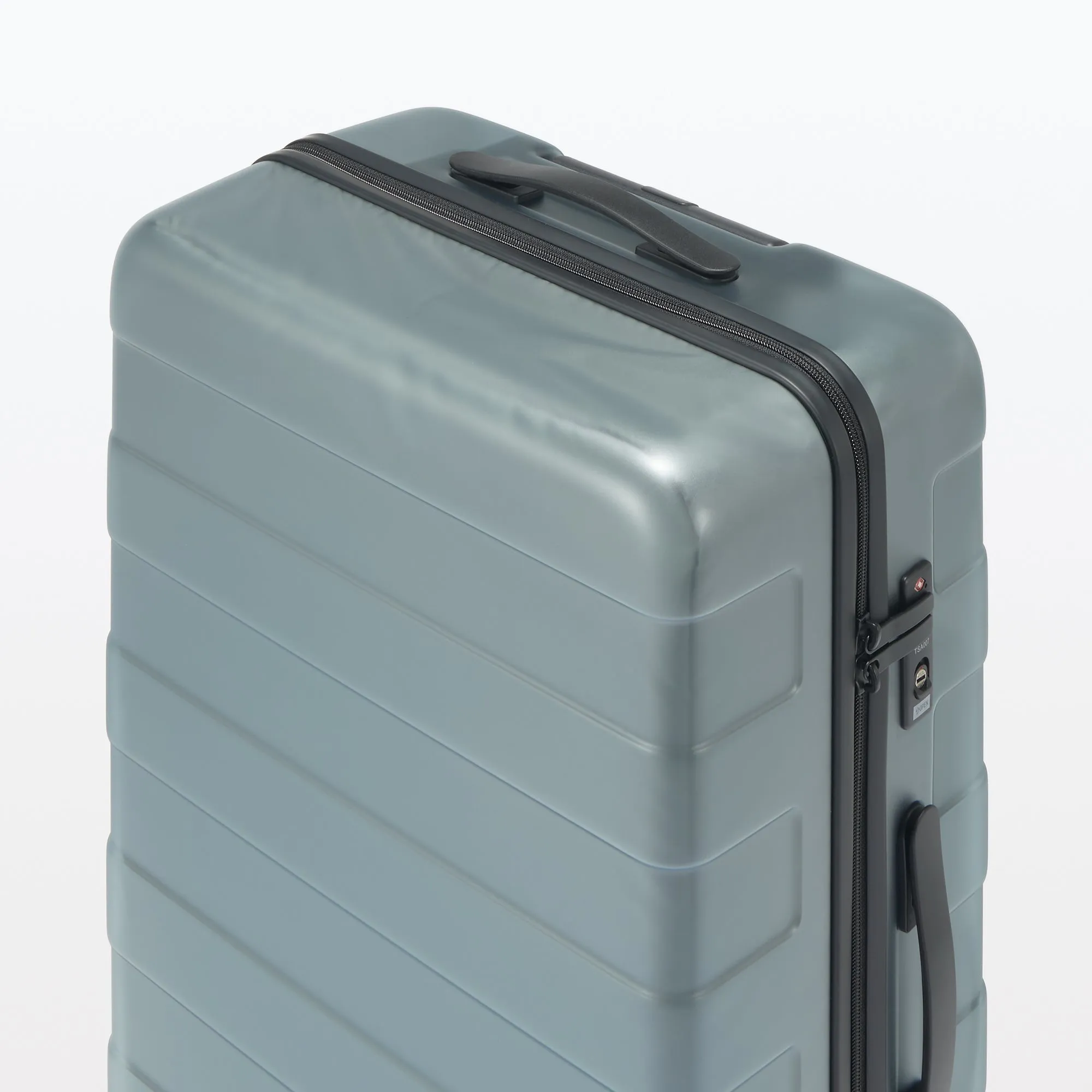Adjustable Handle Hard Shell Suitcase 75L - Clear | Check-In