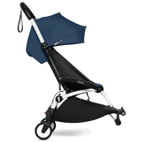 Babyzen Yoyo Connect Stroller - White Frame With Color Pack 6  (Air France Blue)