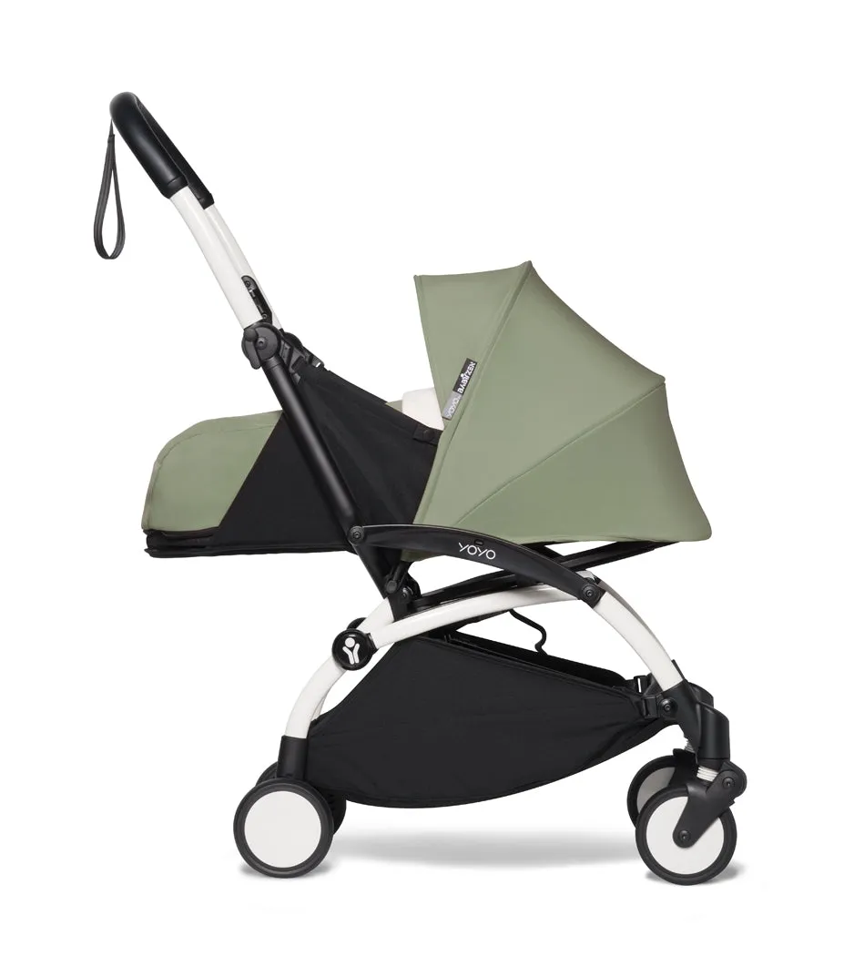 Babyzen YOYO2 Ultra Compact 0  Stroller - White / Olive