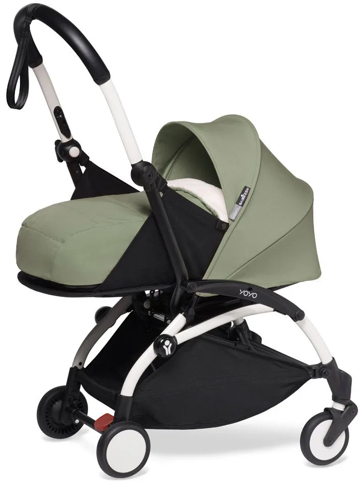 Babyzen YOYO2 Ultra Compact 0  Stroller - White / Olive
