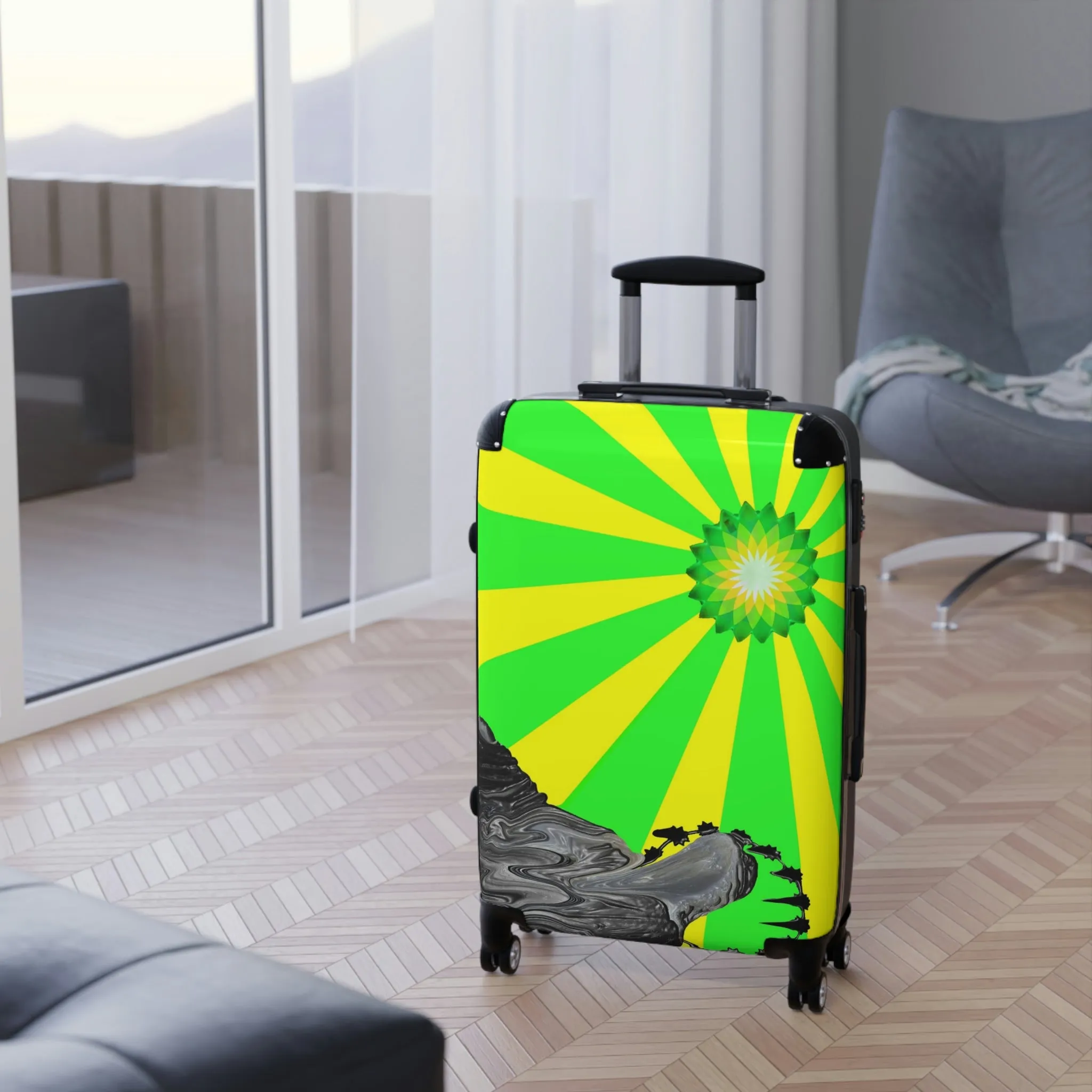 Beyond Petroleum, Travel Unique Suitcase