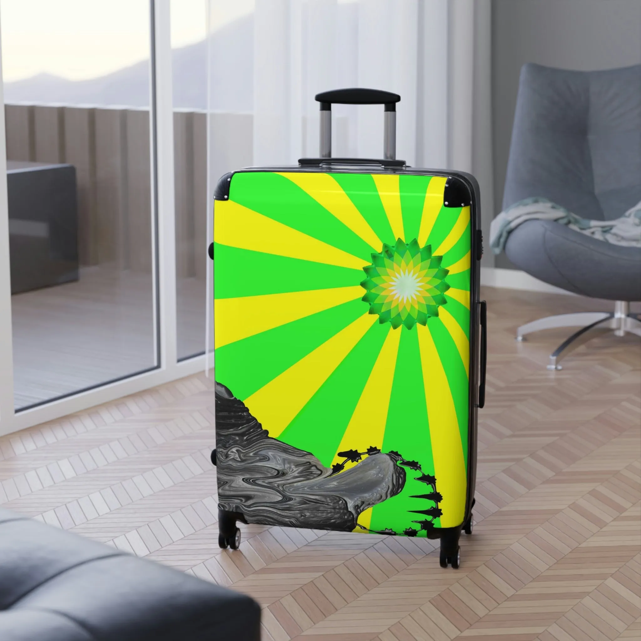Beyond Petroleum, Travel Unique Suitcase