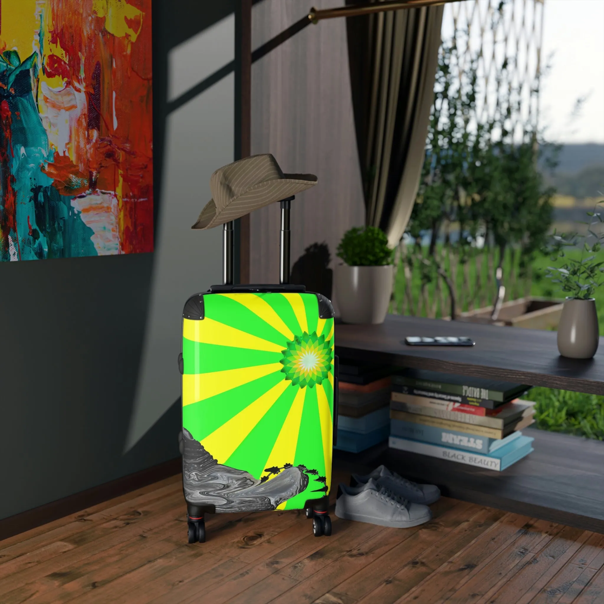 Beyond Petroleum, Travel Unique Suitcase