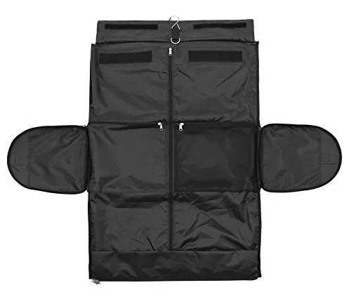 Black Code Alpha Hybrid Garment Duffel Bag And Toiletry Kit