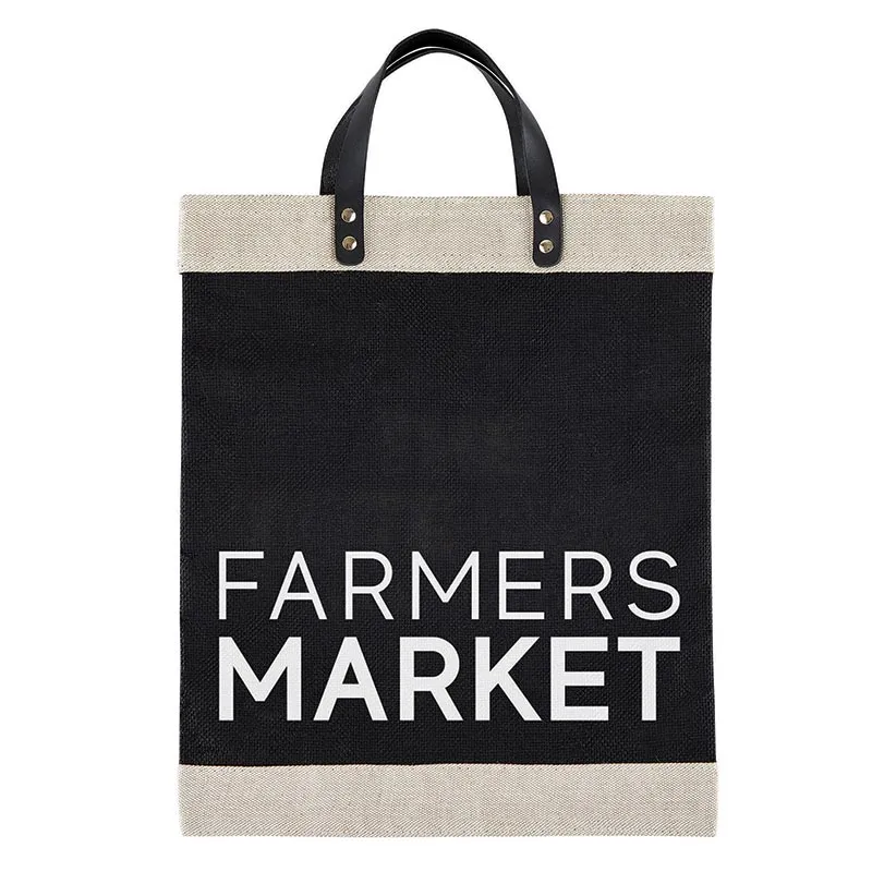 Black Market Tote - Farmer's Market at Bourbon Cowgirl
