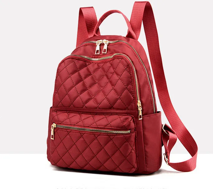 BP775 - Trendy Oxford Cloth Travel Backpack