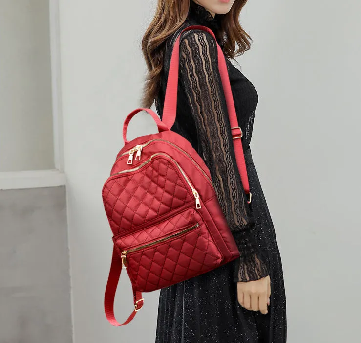 BP775 - Trendy Oxford Cloth Travel Backpack