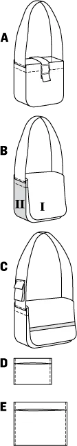 Burda Pattern 7223 Bags (One Size)