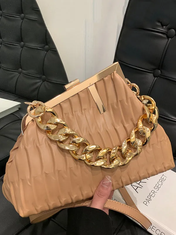 Chicmy-Stylish Chains PU Bags Accessories