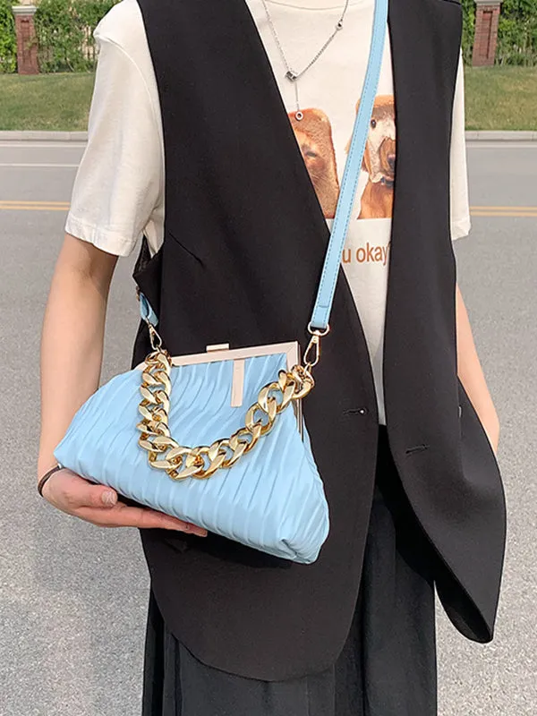 Chicmy-Stylish Chains PU Bags Accessories