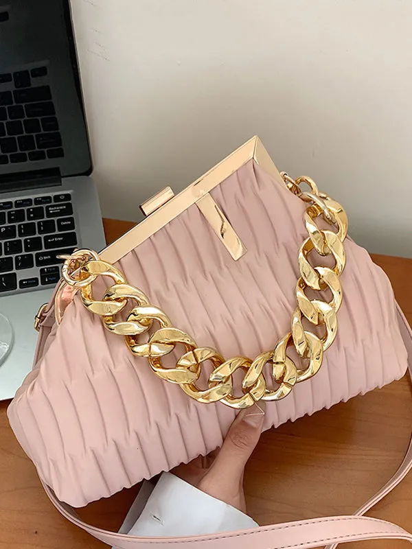 Chicmy-Stylish Chains PU Bags Accessories