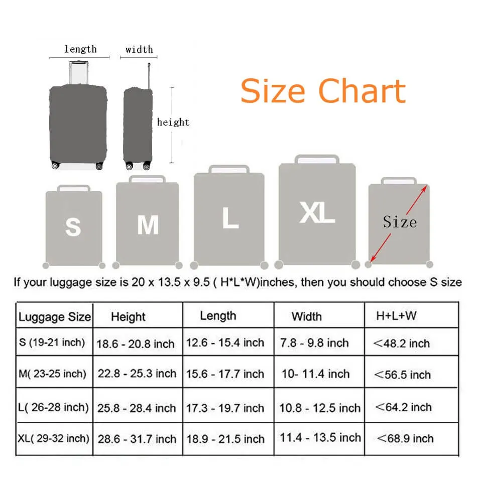 Cool Polar Bear | Standard Design | Luggage Suitcase Protective Cover