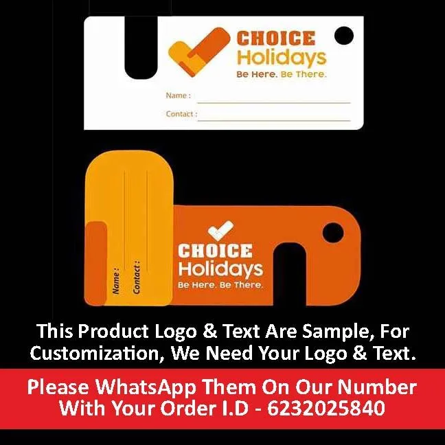 Customize Travel Tag and Mobile Stand | Eco-friendly Product | Mobile Stand