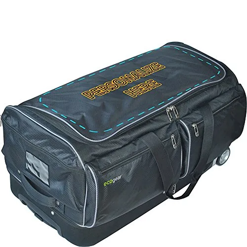 Ecogear 28" Wheeled Duffel With Garment Rack (Black)