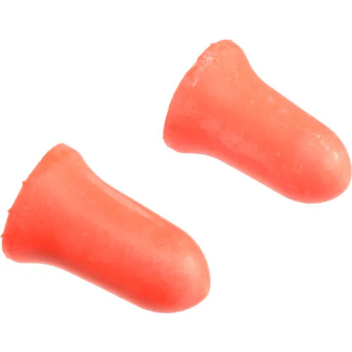 GE PPE - #GP428 -  BULLET SHAPED DISPOSABLE EARPLUG 50 PAIRS per bag - uncorded