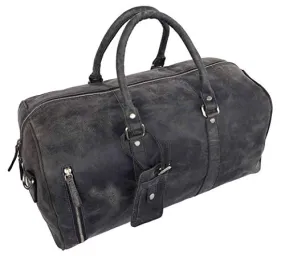 Genuine Leather Duffel Bag | Travel Overnight Weekend Leather Bag | Sports Gym Duffel Bag for Men