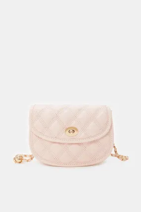 Girls Pink Cross Body Bag