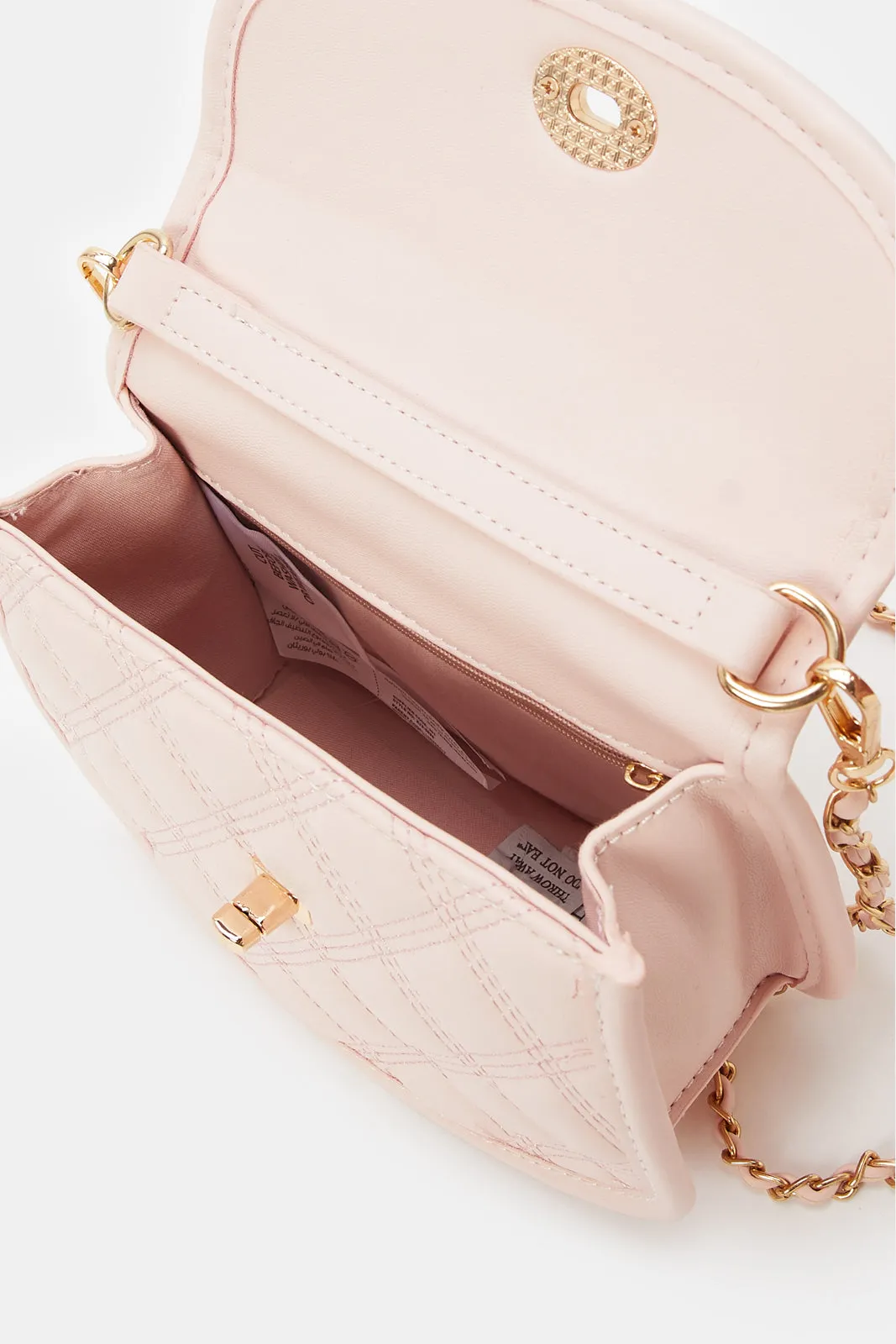 Girls Pink Cross Body Bag