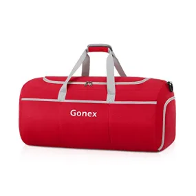 Gonex 50L Packable Travel Duffle, Lightweight Luggage Duffel Sports Gym Bag with Shoe Compartment