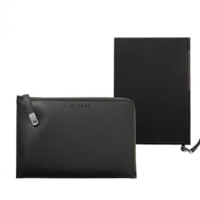 Hugo Boss Storyline Grey A5 Folder HLH909J
