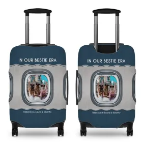 In Our Bestie Era - Custom Photo - Personalized Gift For Bestie - Luggage Cover
