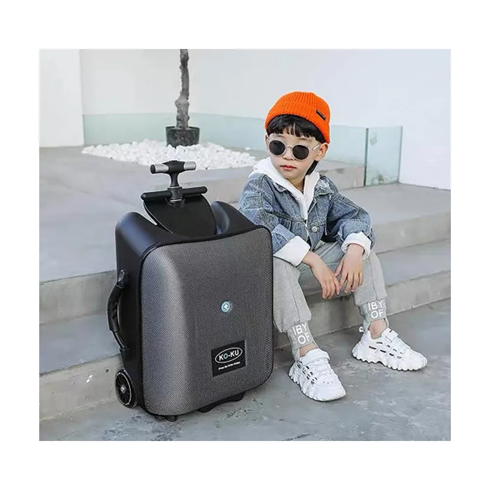 KOKU Baby Travel Stroller-ride on Cabin Size Luggage - Black