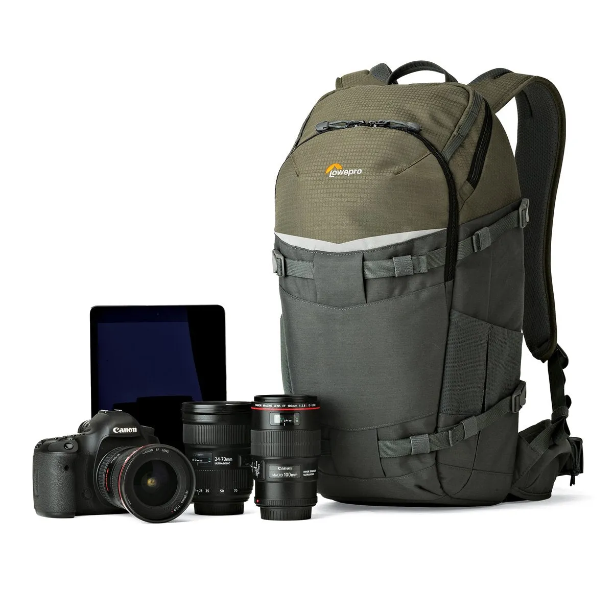 Lowepro Flipside Trek BP 350 AW (Gray/Dark Green)
