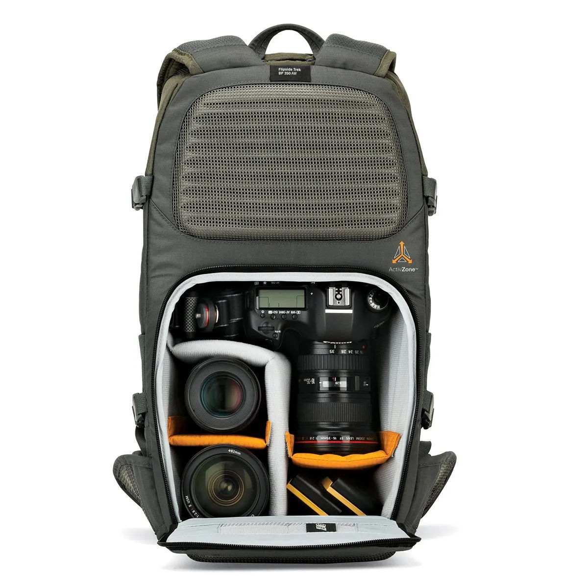 Lowepro Flipside Trek BP 350 AW (Gray/Dark Green)