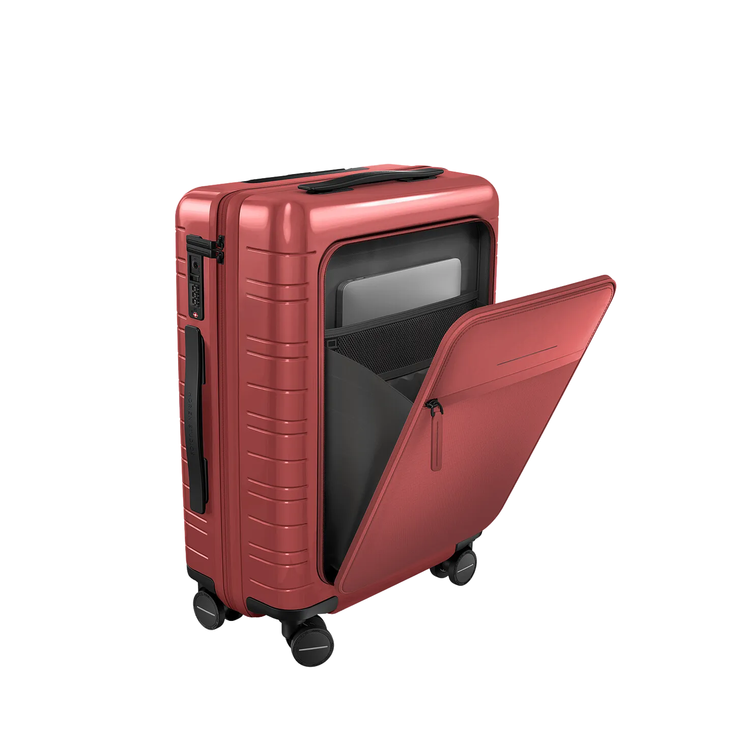 M5 Essential Cabin Luggage (37L) - Glossy True Red
