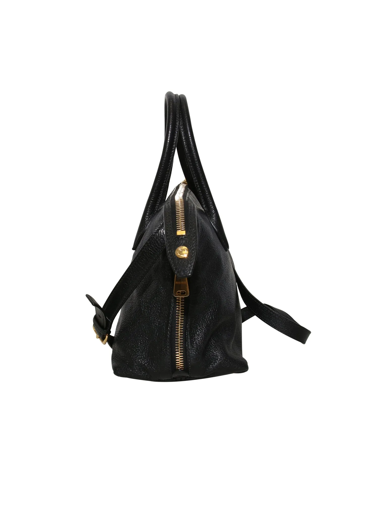 Madras Leather Tote