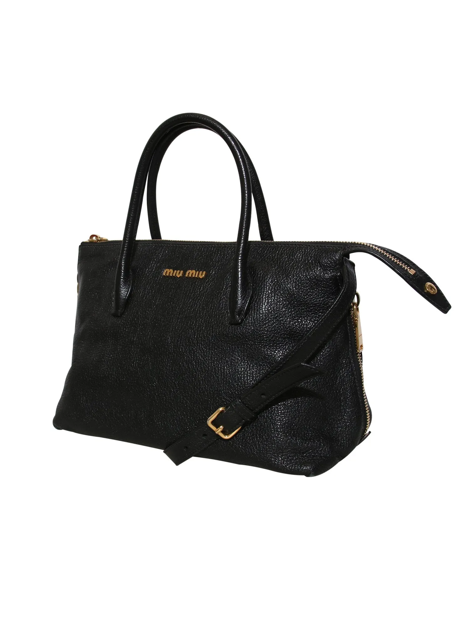 Madras Leather Tote