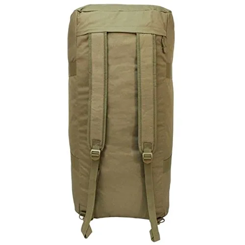 Mercury Tactical Gear Code Alpha Giant Convertible Duffel Bag with Backpack Straps, Basic, Coyote