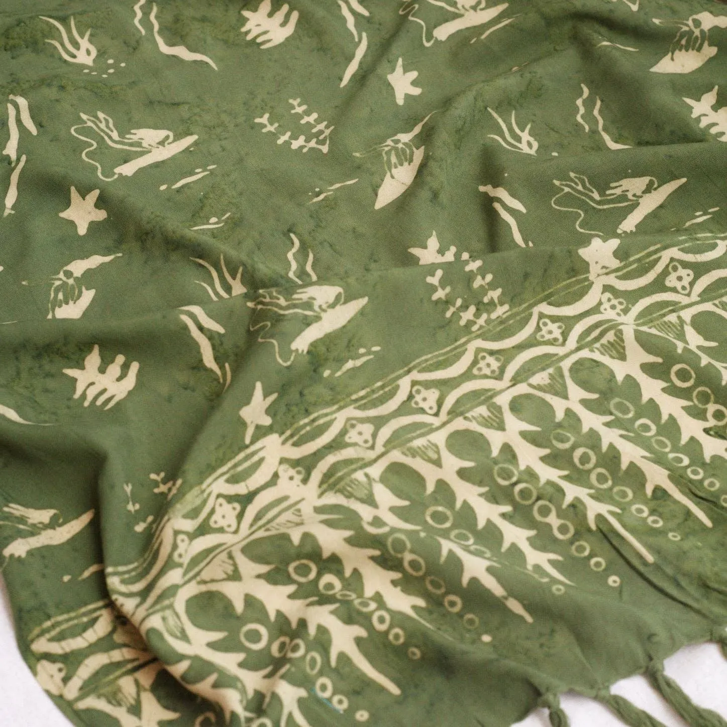 Olive Green Sarong - DUCK DIVE