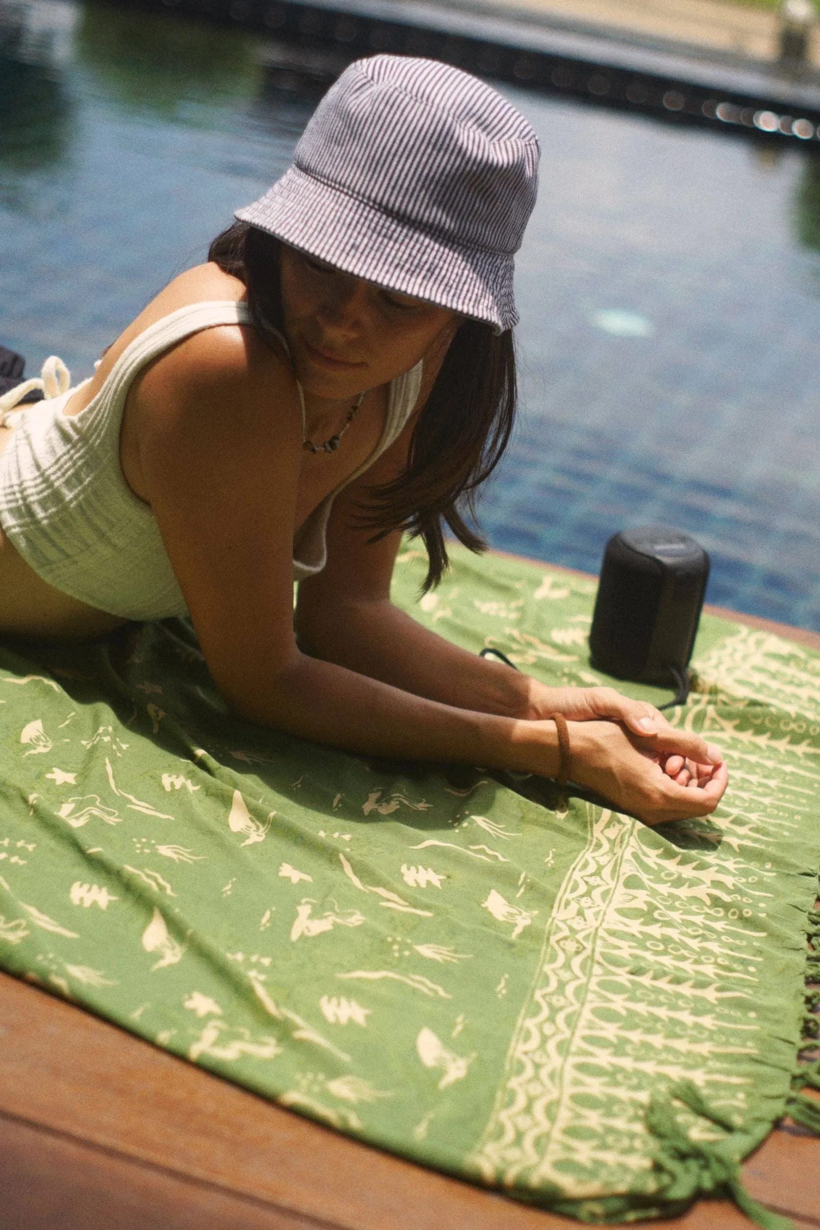 Olive Green Sarong - DUCK DIVE