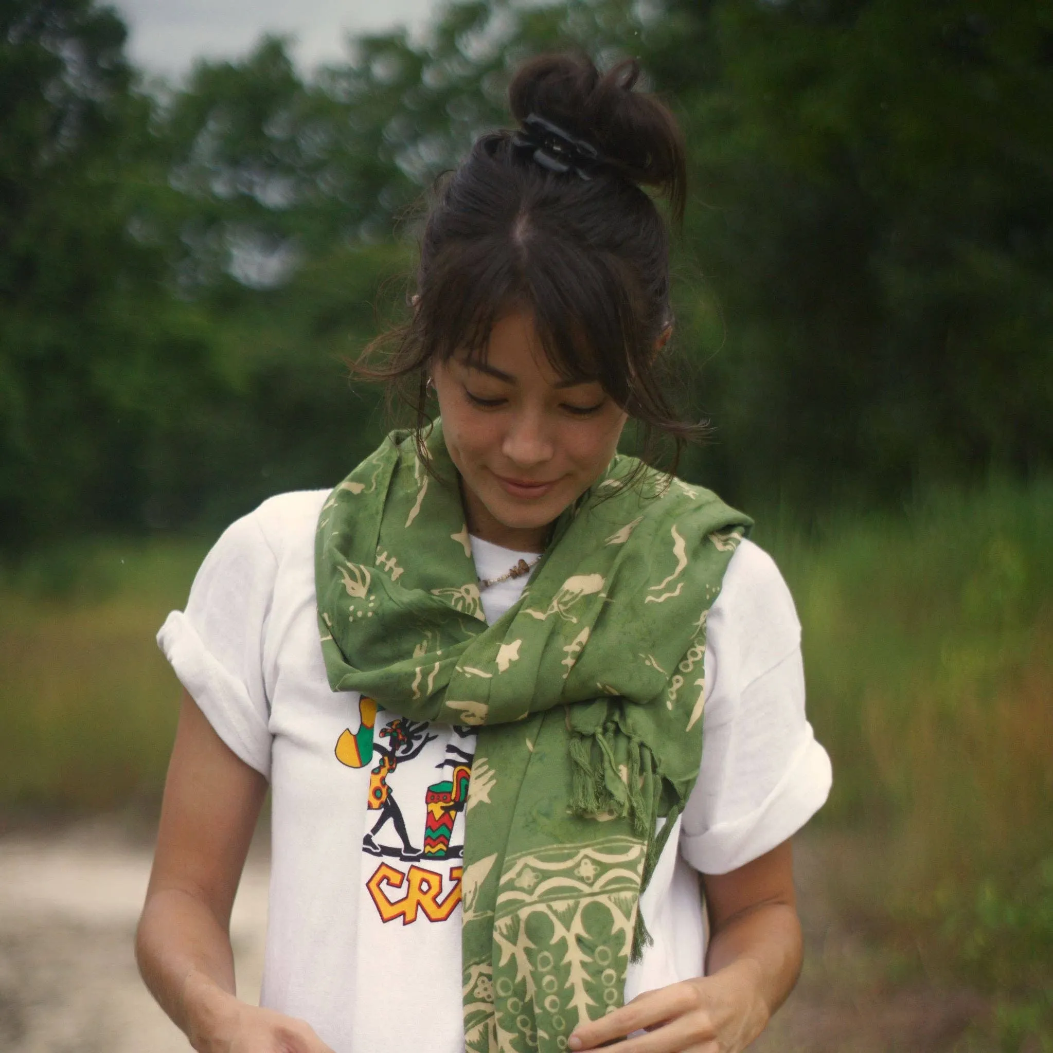 Olive Green Sarong - DUCK DIVE