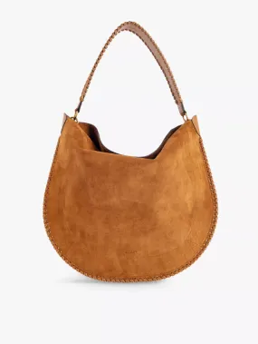 Oskan Hobo Shoulder Bag in Cognac