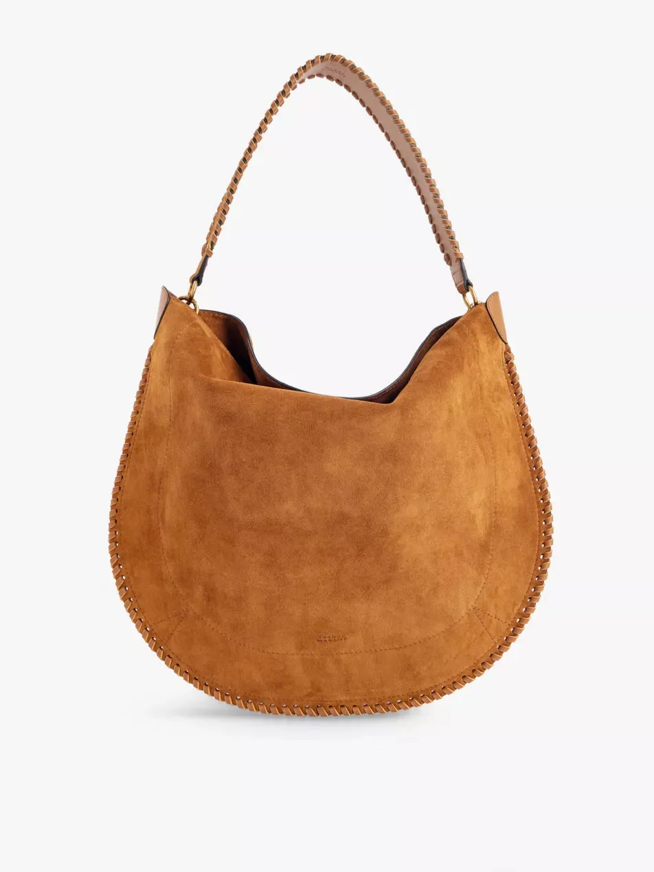 Oskan Hobo Shoulder Bag in Cognac