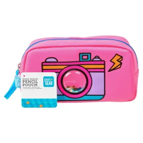 Pen   Gear Shake Sequins Pencil Pouch, New Camera Design, Pink