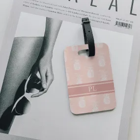 Personalised Luggage Tag | Pink Pineapple