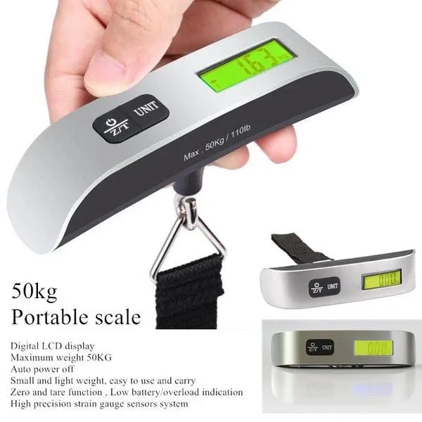 Portable LCD Digital Hanging Luggage Scale - H00502