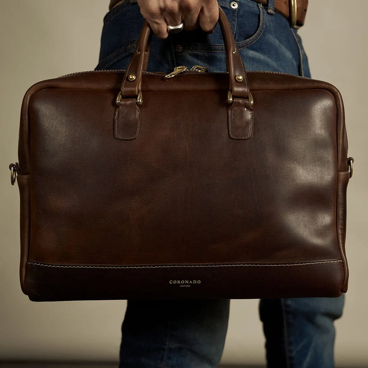 Porter Briefcase No.210 | Horween Brown