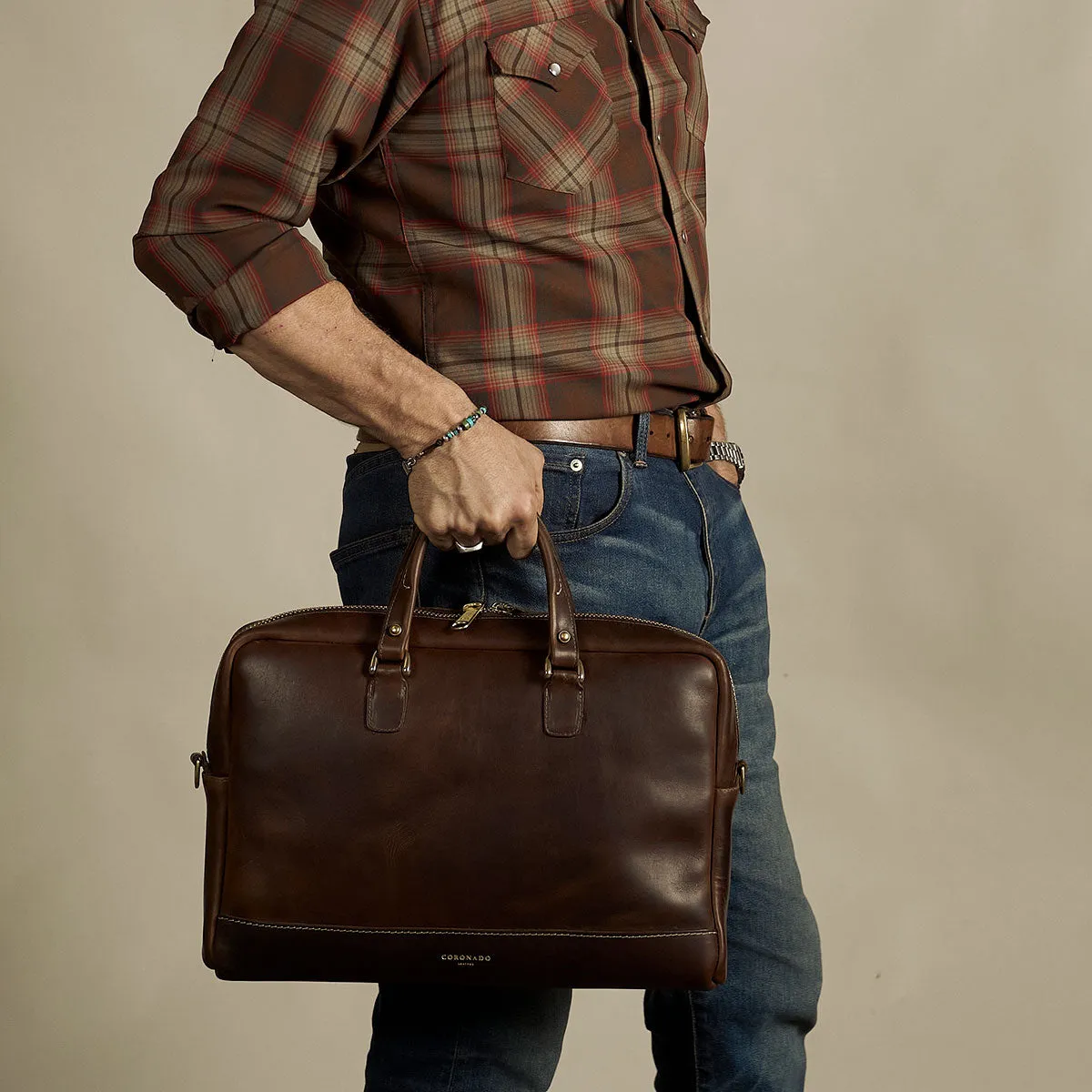 Porter Briefcase No.210 | Horween Brown