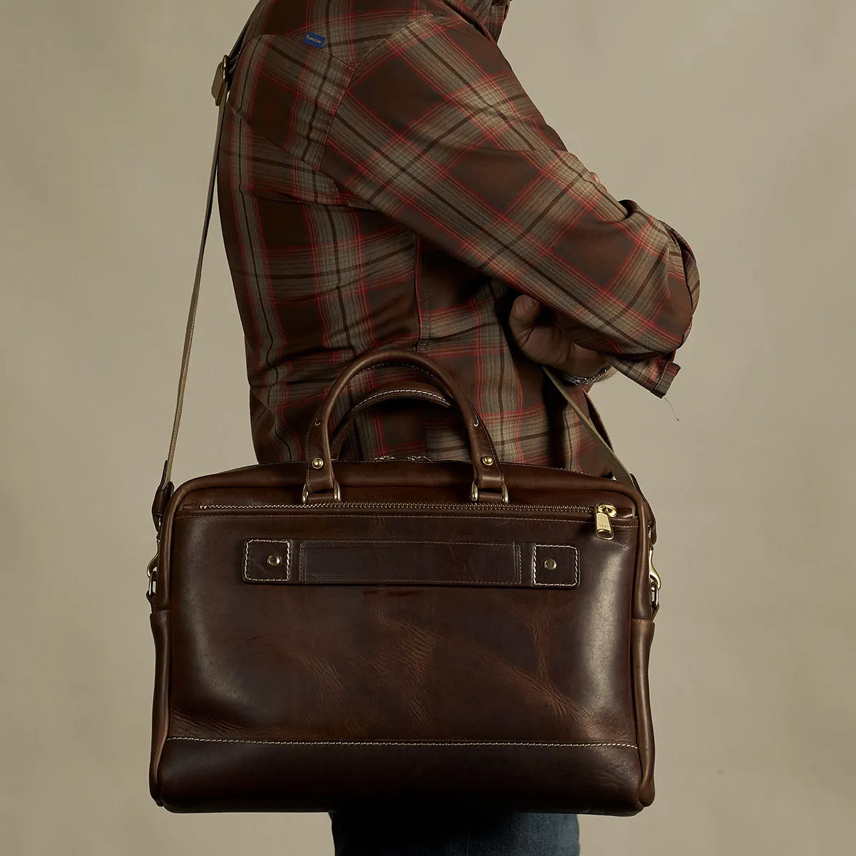 Porter Briefcase No.210 | Horween Brown