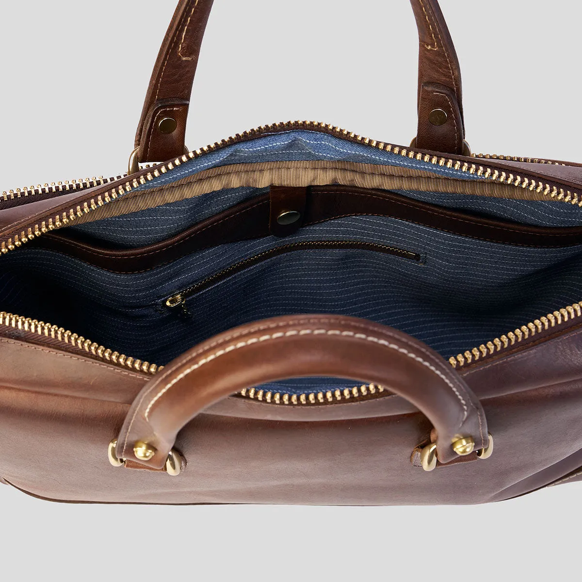 Porter Briefcase No.210 | Horween Brown
