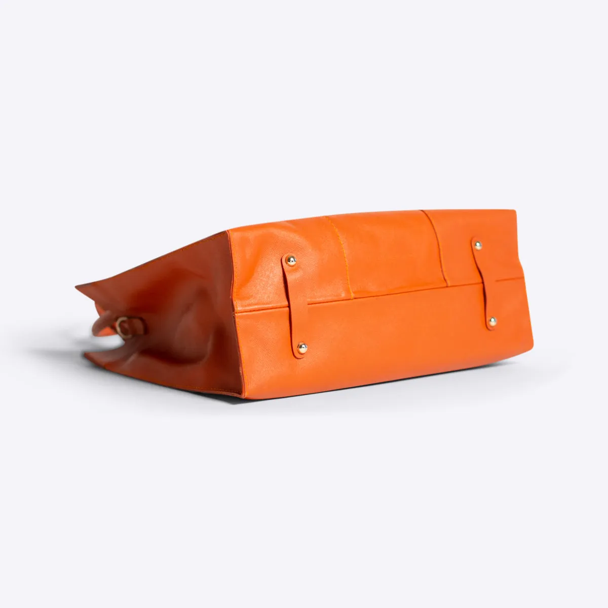 The Calista Tote (Tangerine)