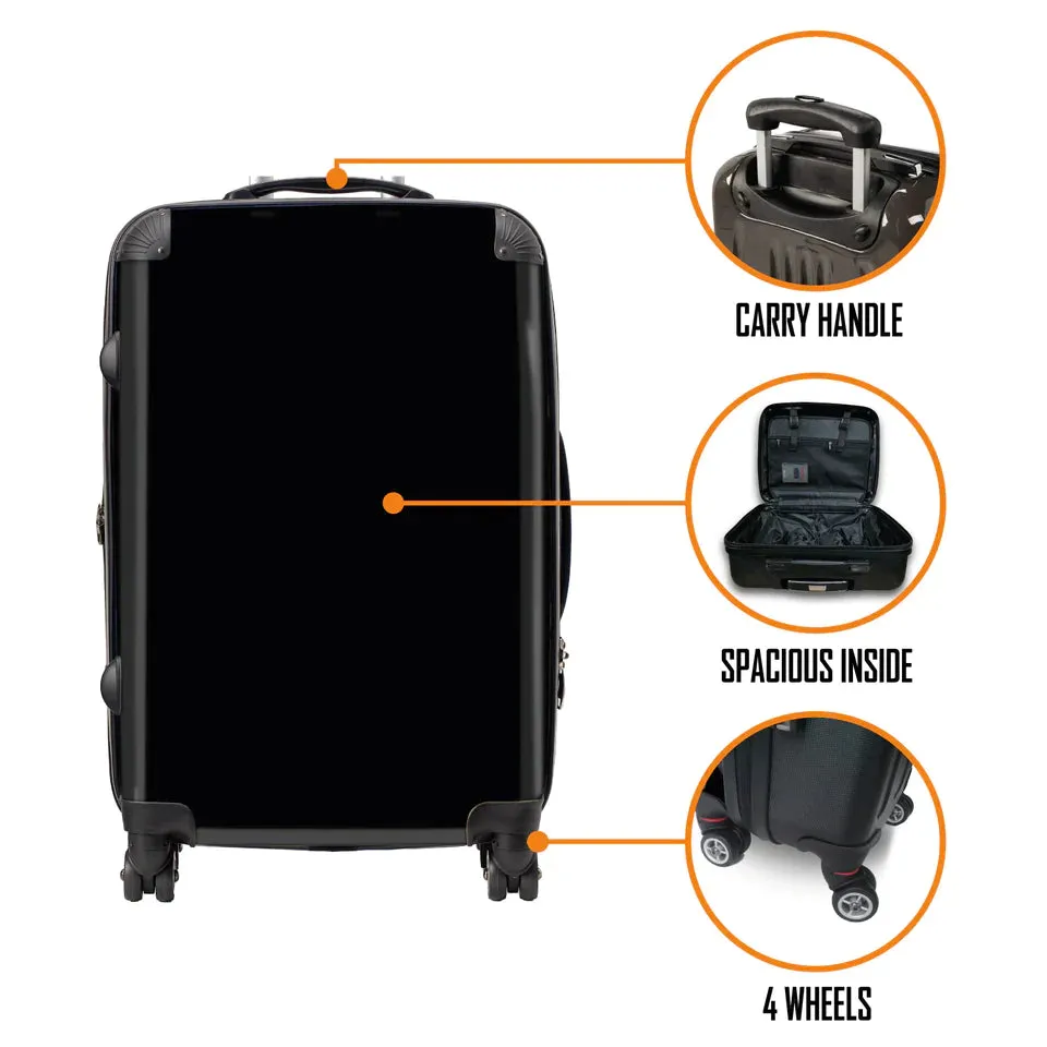 Tortoise Shell Suitcase / Luggage