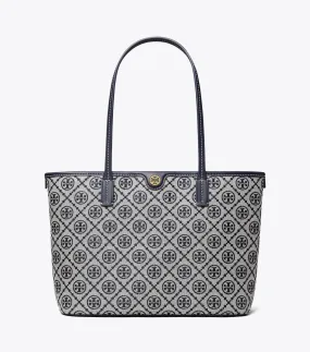 Tory Burch T Monogram Small Zip Tote